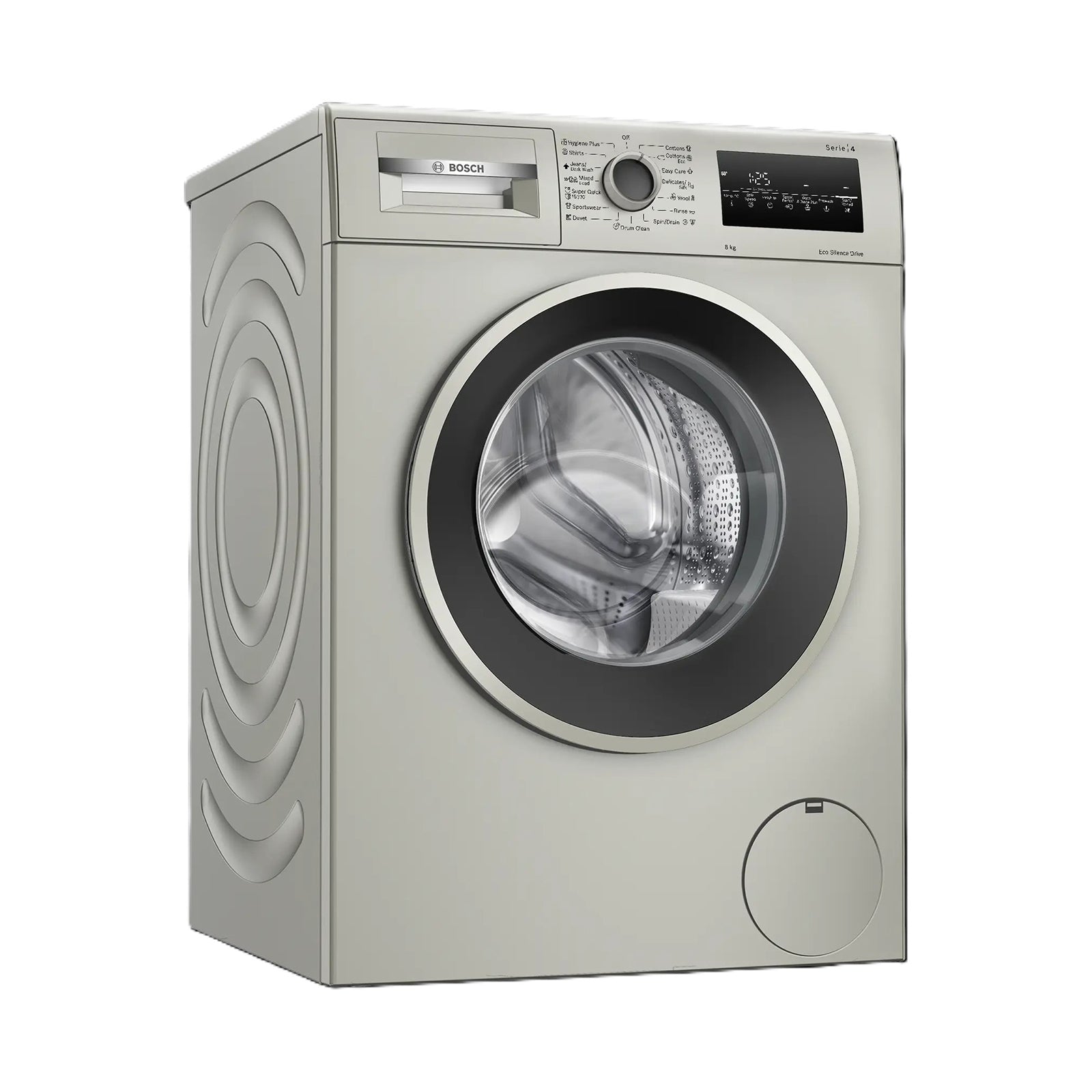 BOSCH Washer Front Load 8KG 1400RPM Series 4 Inox