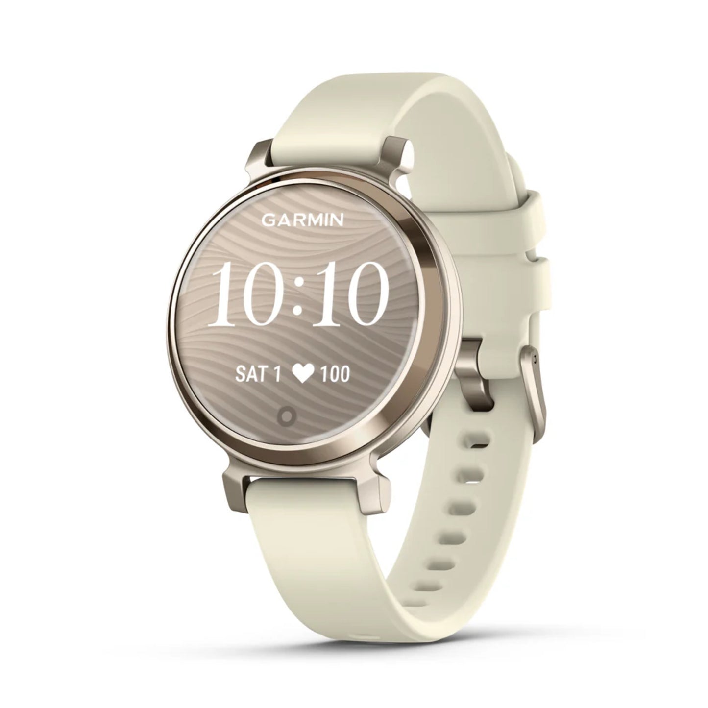 Garmin Lily 2 - Cream Gold With Coconut Silicone Band