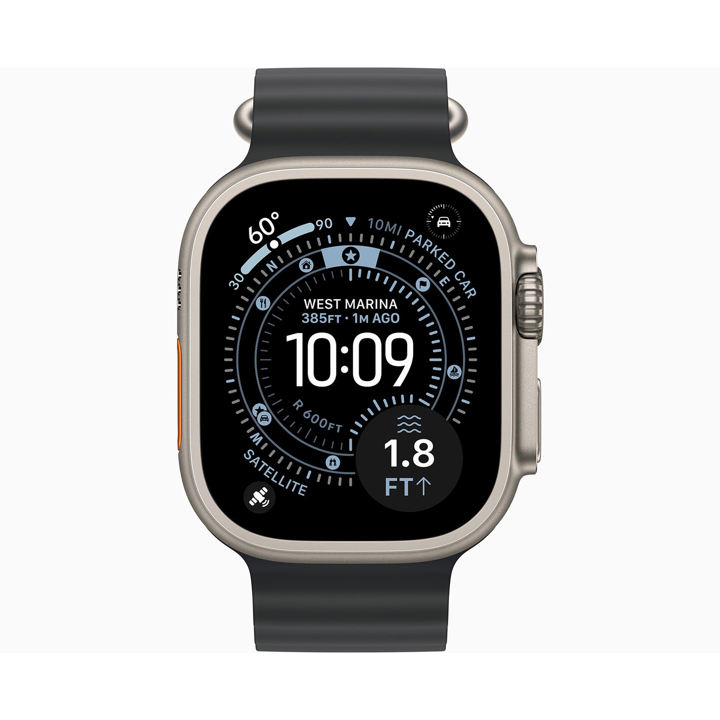 Apple Watch Series Ultra 3 49MM Natural Titanium