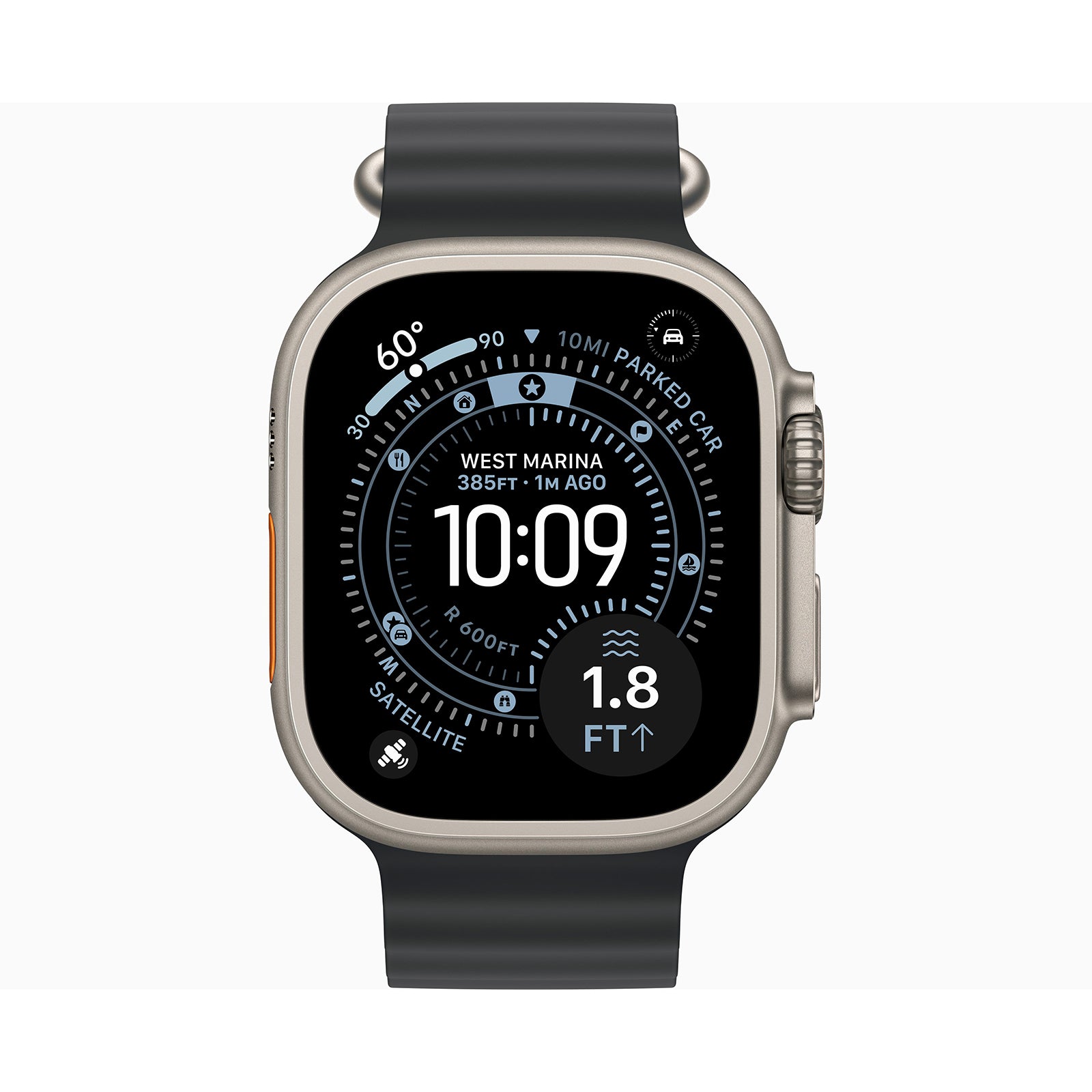 Apple Watch Series Ultra 3 49MM Natural Titanium