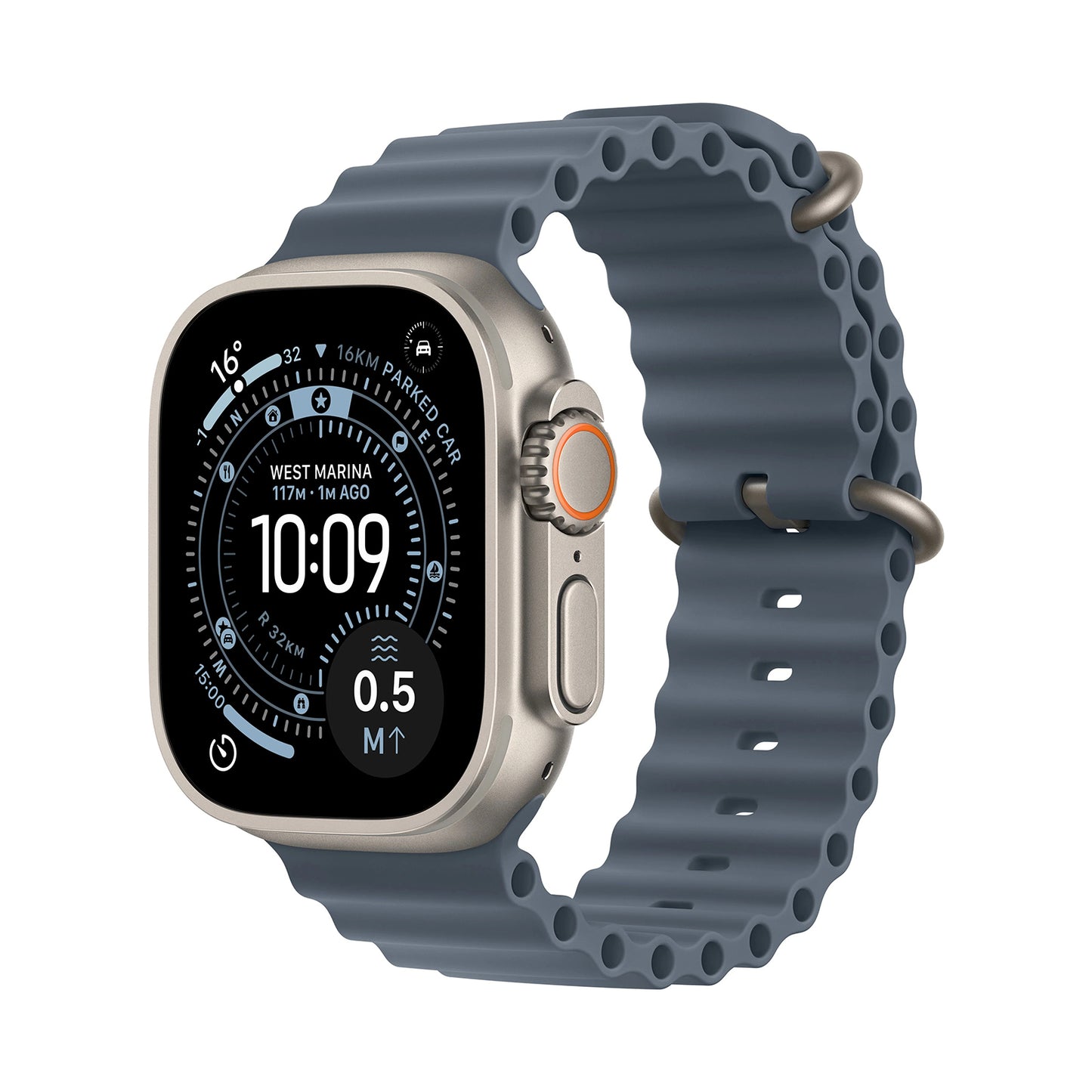Apple Watch Series Ultra 3 49MM Silver Titanium