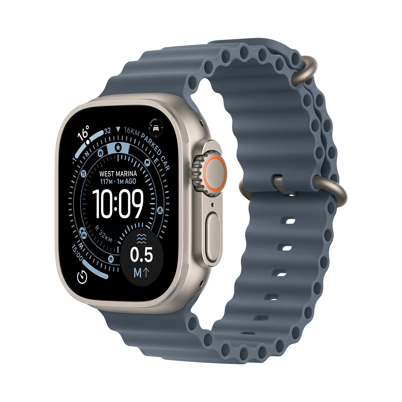 Apple Watch Series Ultra 3 49MM Silver Titanium