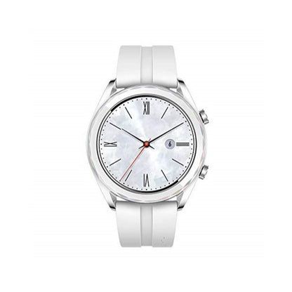 Huawei Watch GT - 42 mm - Stainless Steel White Strap