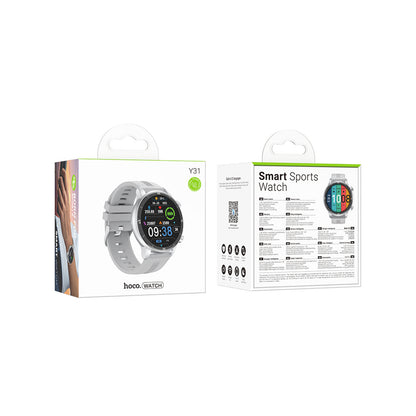 HOCO Y31 Smart Sport Watch - Silver