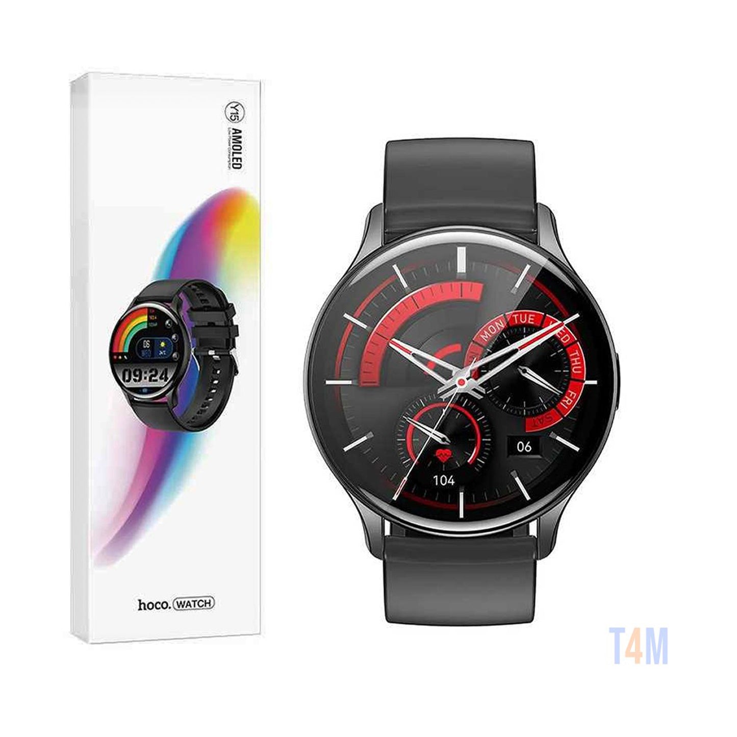 HOCO SMART WATCH 1.43 INCH CALL VERSION BLACK