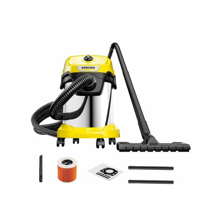 Karcher Vacuum Cleaner Barrel Wet & Dry 1000w 17L
