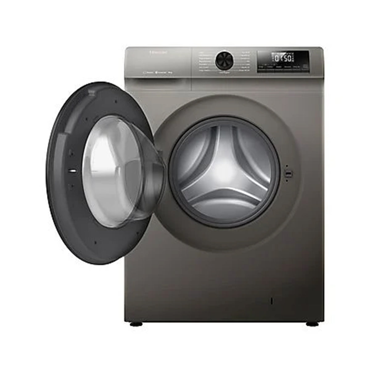 HISENSE Washer Front Load 8KG 1400 RPM Inverter Titanium