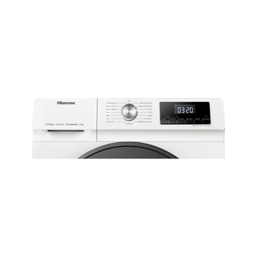 HISENSE Washer 12 Kg Front Load 1400RPM White