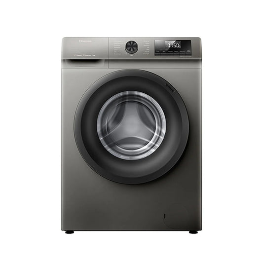 HISENSE Washer Front Load 7KG 1200RPM Inverter A+++ Titanium HISENSE