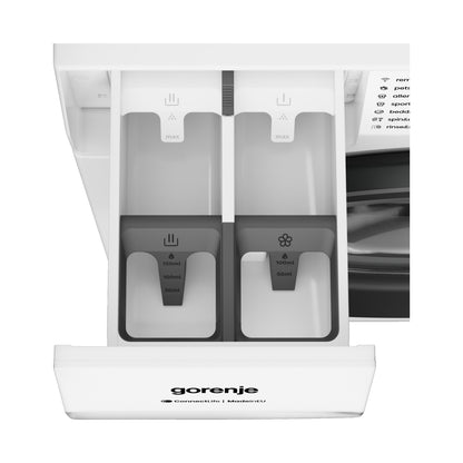 GORENJE Washer Front Load 8KG 1400Rpm Inverter Wifi White