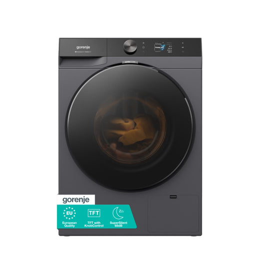 GORENJE Washer Front Load 11KG 1400RPM G800 Titanium GORENJE