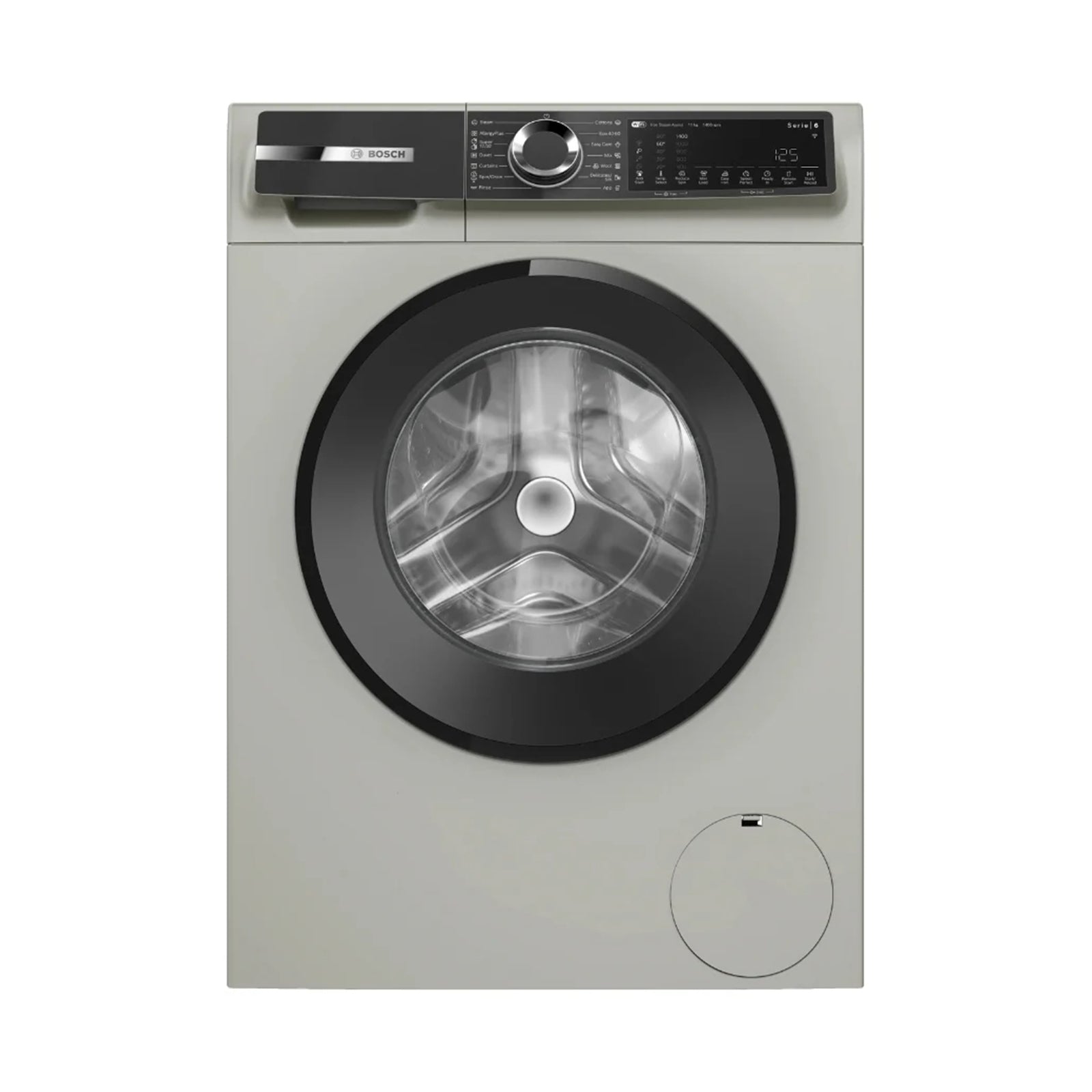 BOSCH Washer Front Load 11KG 1400 RPM Series 6 Wifi Inox