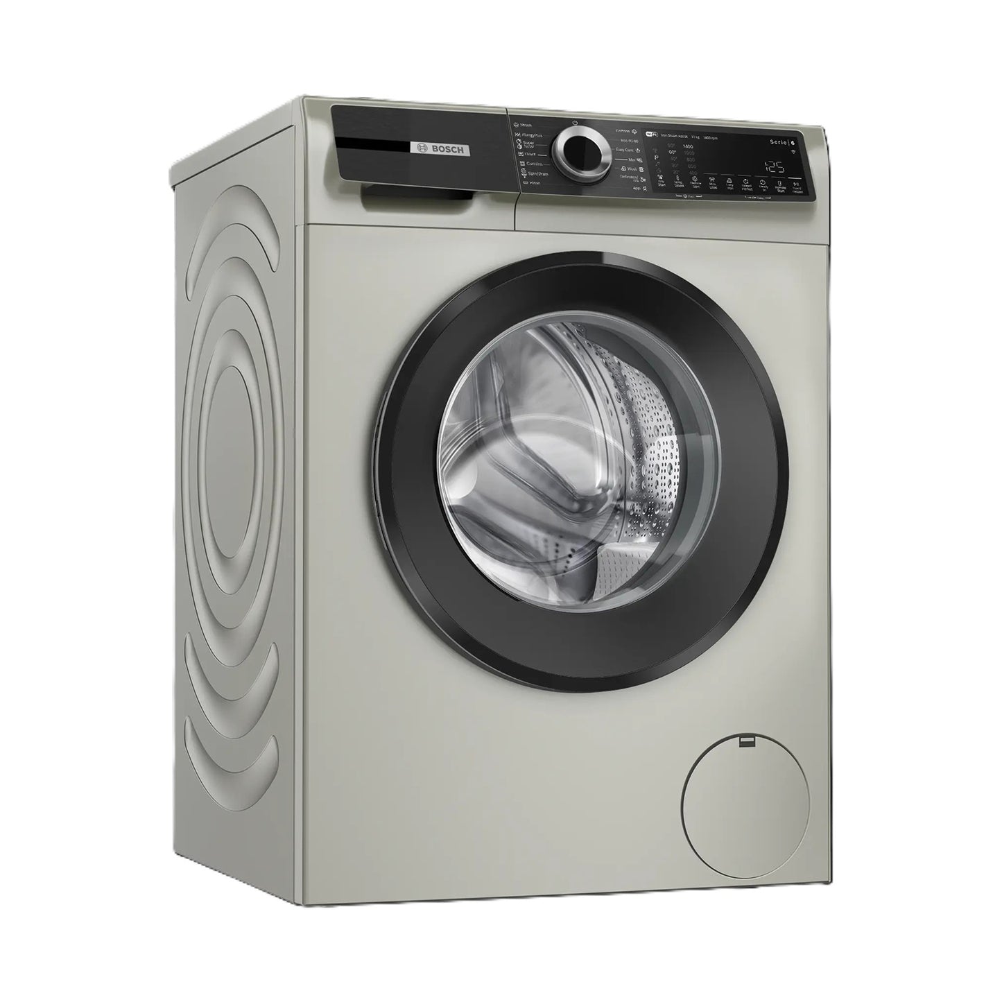 BOSCH Washer Front Load 11KG 1400 RPM Series 6 Wifi Inox