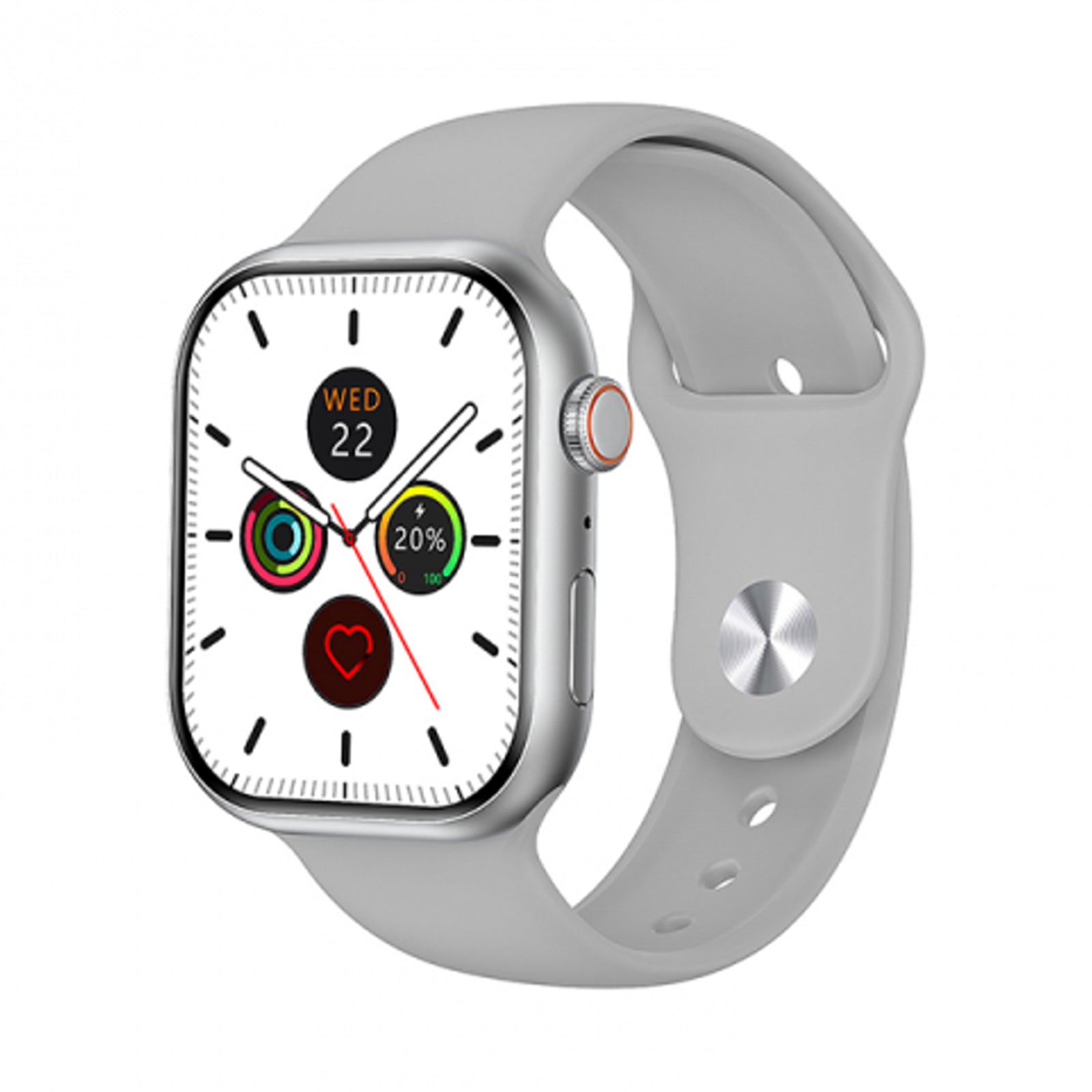 WIWU Smart Watch IP68 Waterproof Silver