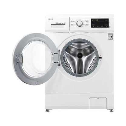 LG* Washer 7Kg Front Load 1200RPM White