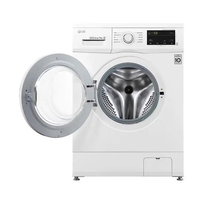 LG Washer 7Kg Front Load 1200RPM White