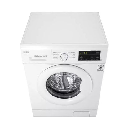 LG* Washer 7Kg Front Load 1200RPM White