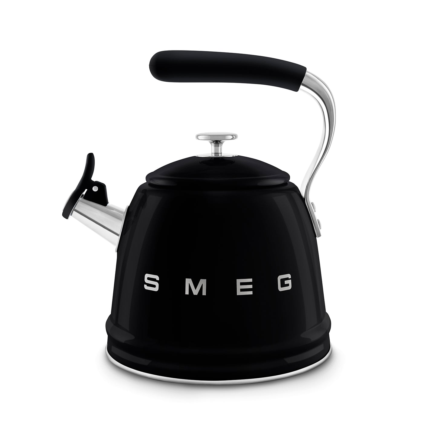 Smeg Retro Kettle  2.3L Whistling Stove  2400w Black
