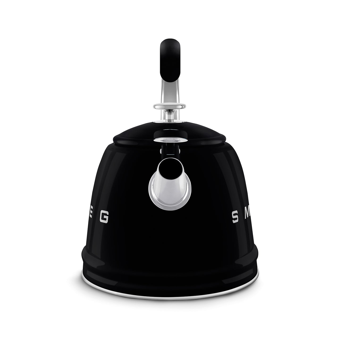 Smeg Retro Kettle  2.3L Whistling Stove  2400w Black