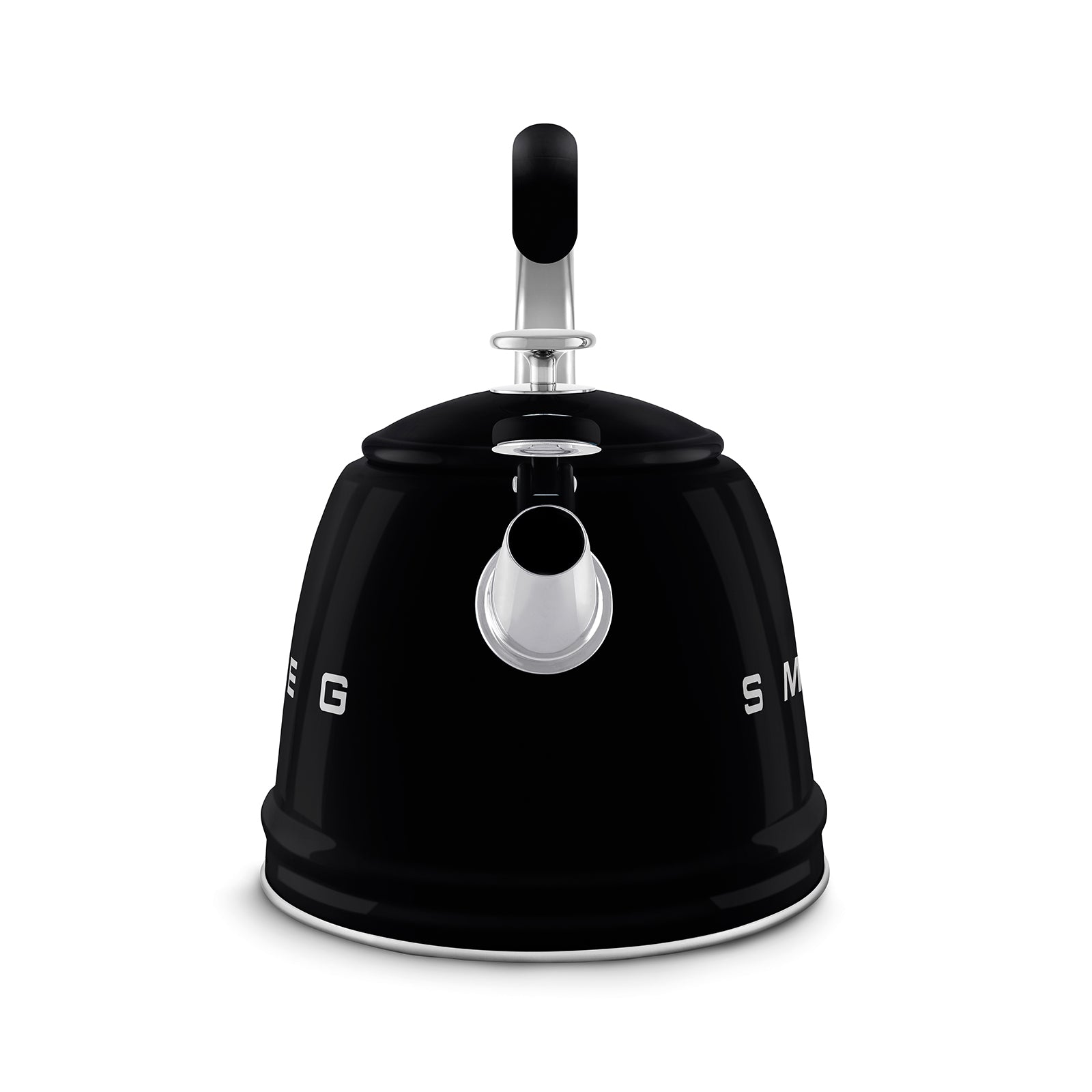 Smeg Retro Kettle  2.3L Whistling Stove  2400w Black