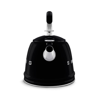 Smeg Retro Kettle  2.3L Whistling Stove  2400w Black