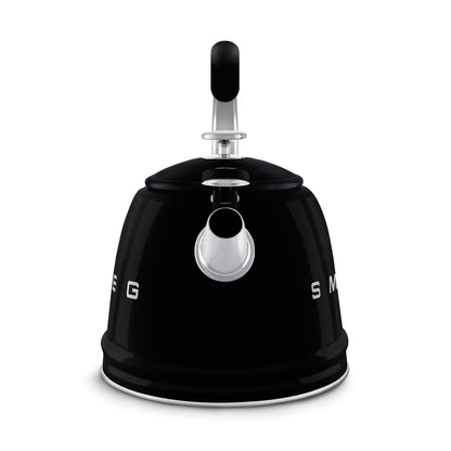 Smeg Whistling Kettle 2.3L Black