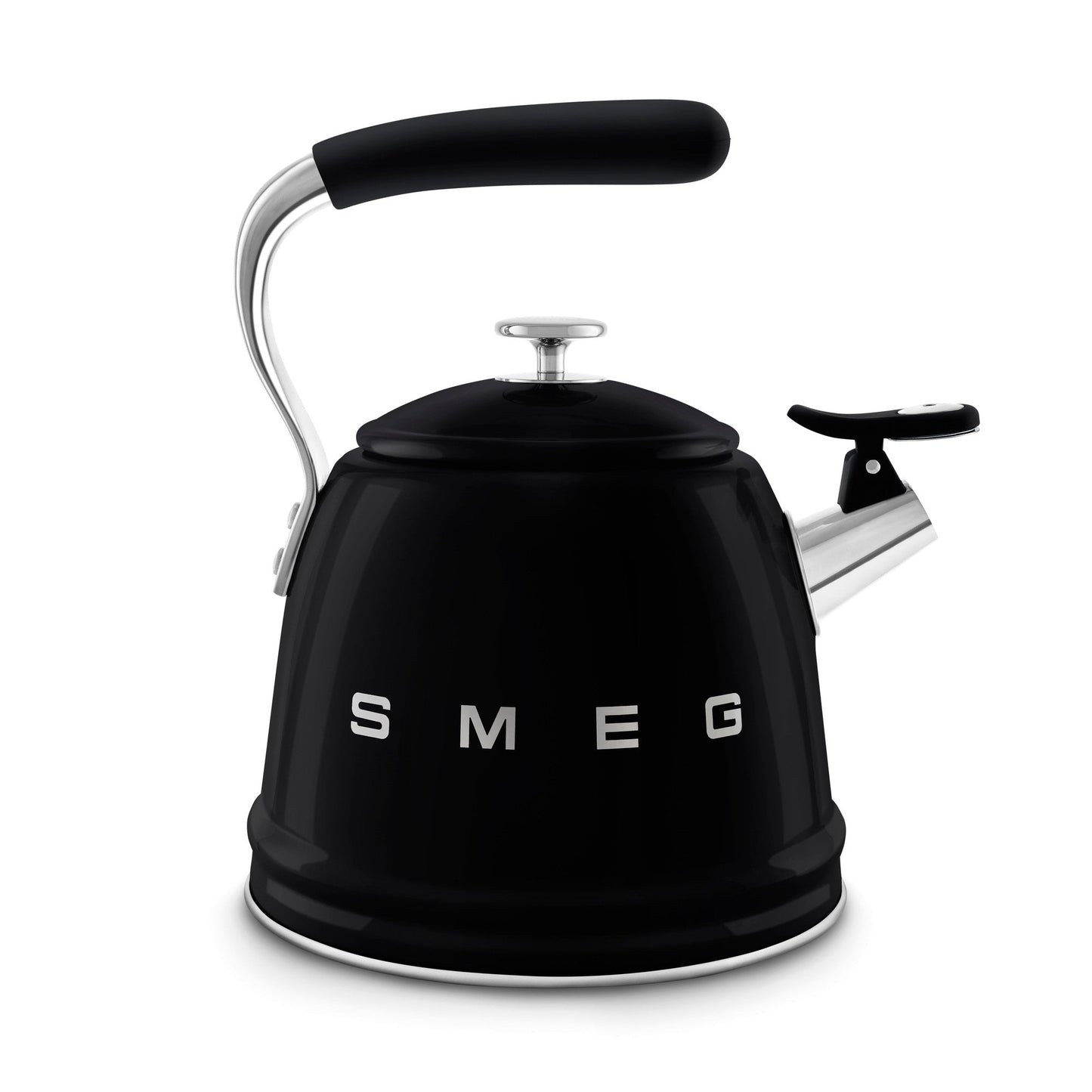 Smeg Whistling Kettle 2.3L Black