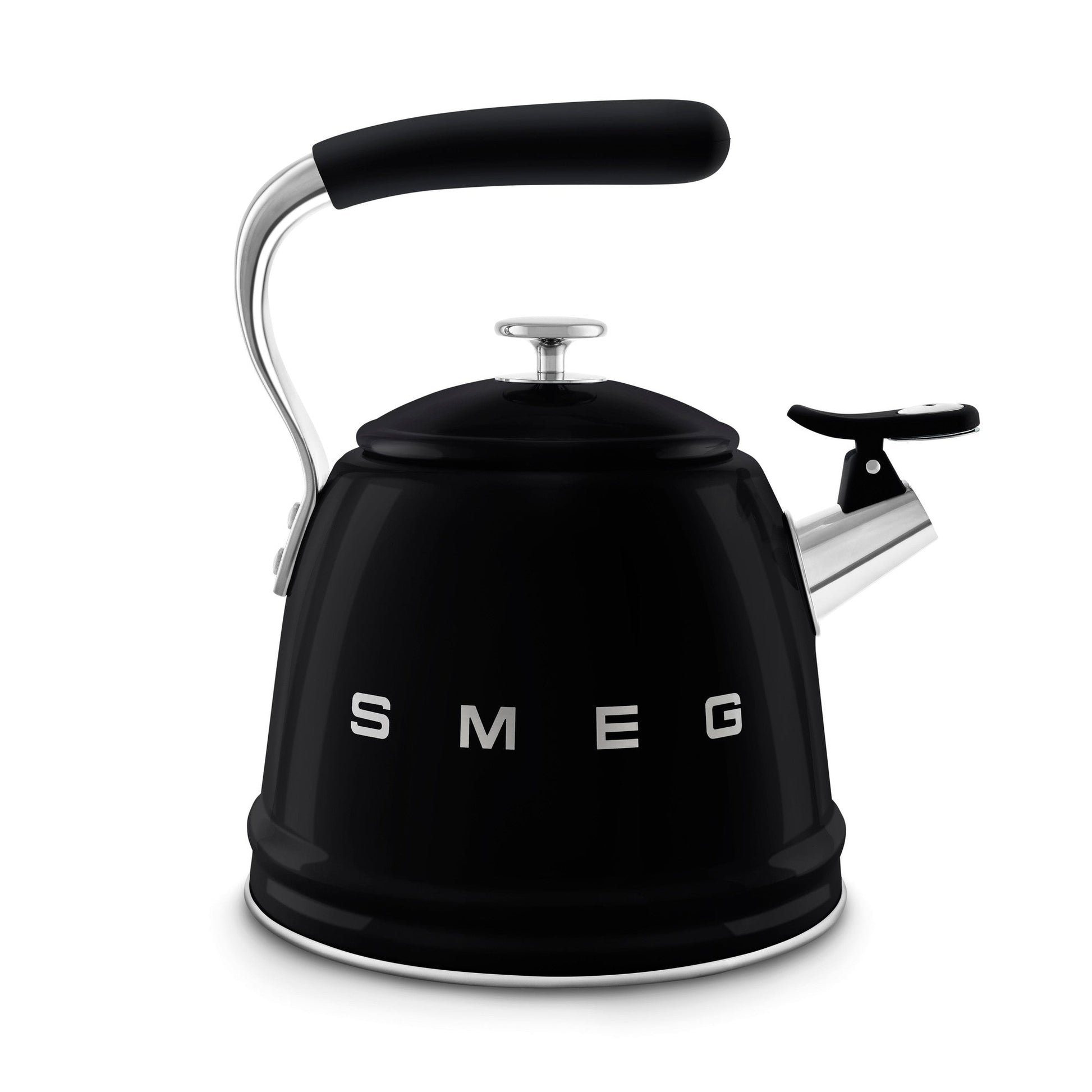 Smeg Whistling Kettle 2.3L Black