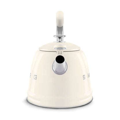 Smeg Whistling Kettle 2.3L Cream