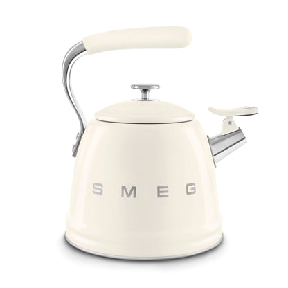 Smeg Whistling Kettle 2.3L Cream