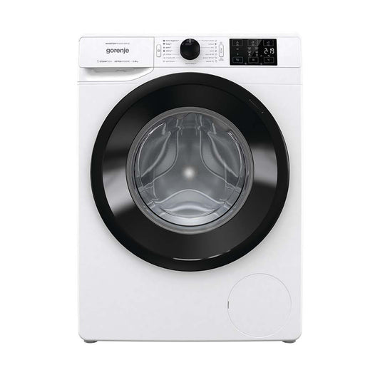 GORENJE Washer 8 Kg Front Load 1400 RPM Inverter Steam White