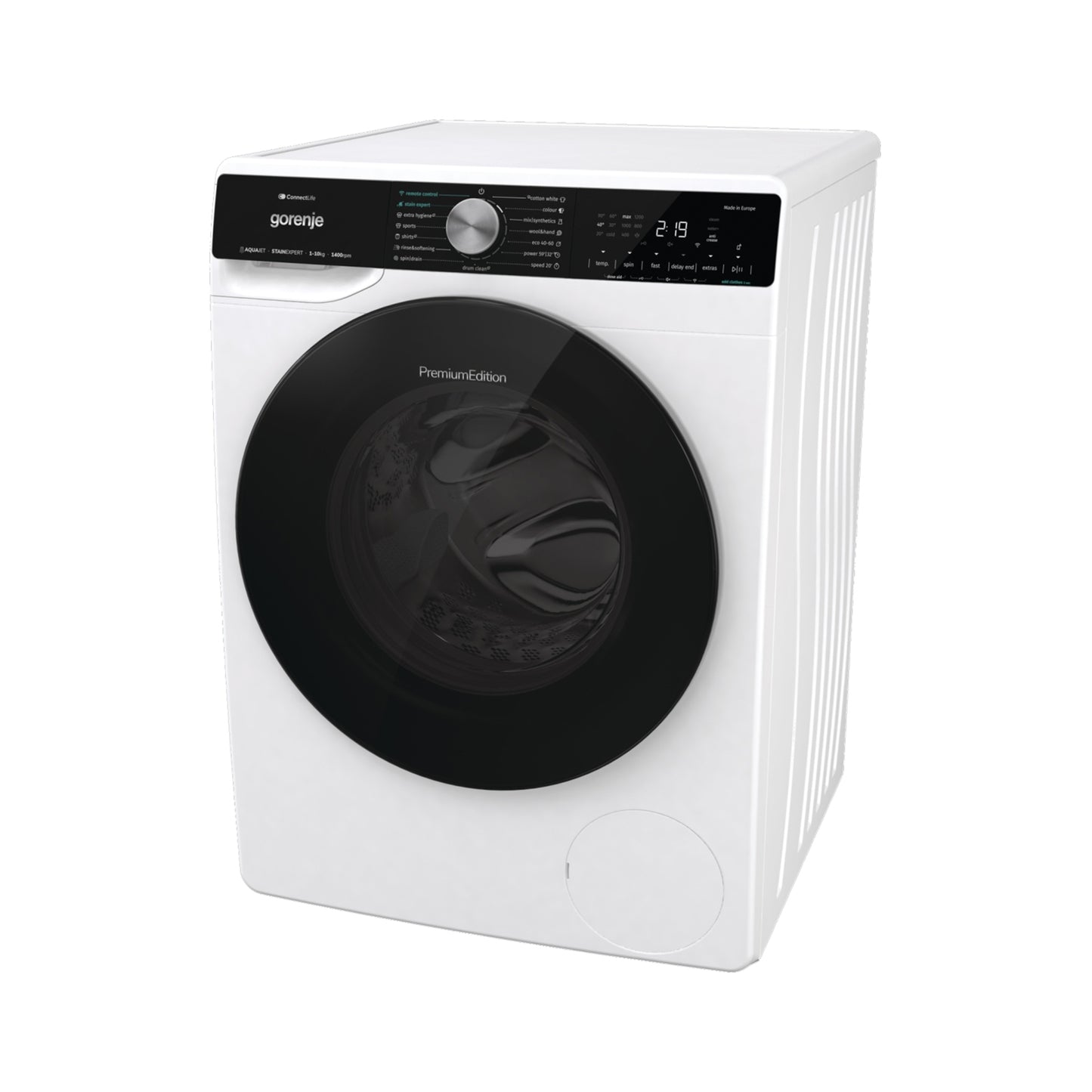 GORENJE Washer Front Load 10 KG 1400 RPM A-40% White GORENJE