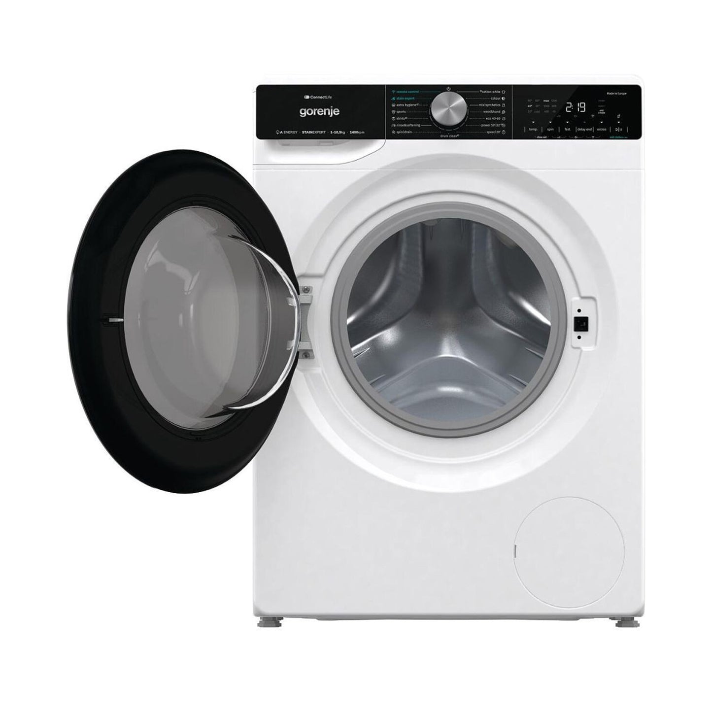 GORENJE Washer 10.5Kg Front Load 1400RPM White