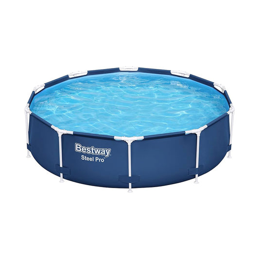 BESTWAY STEEL PRO FRAME SWIMMING POOL WITH PUMP 305 X 76 CM