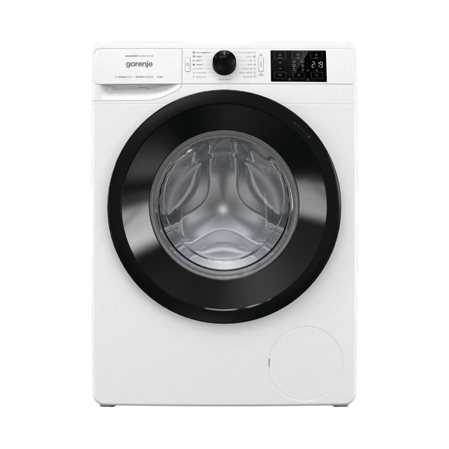 GORENJE Washer Front Load 10KG 1400Rpm Inverter Wifi White