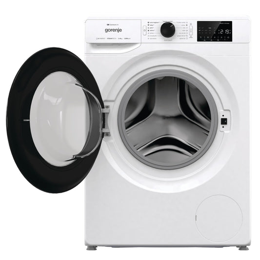 GORENJE Washer Front Load 8KG 1200Rpm Inverter Steam Wihite