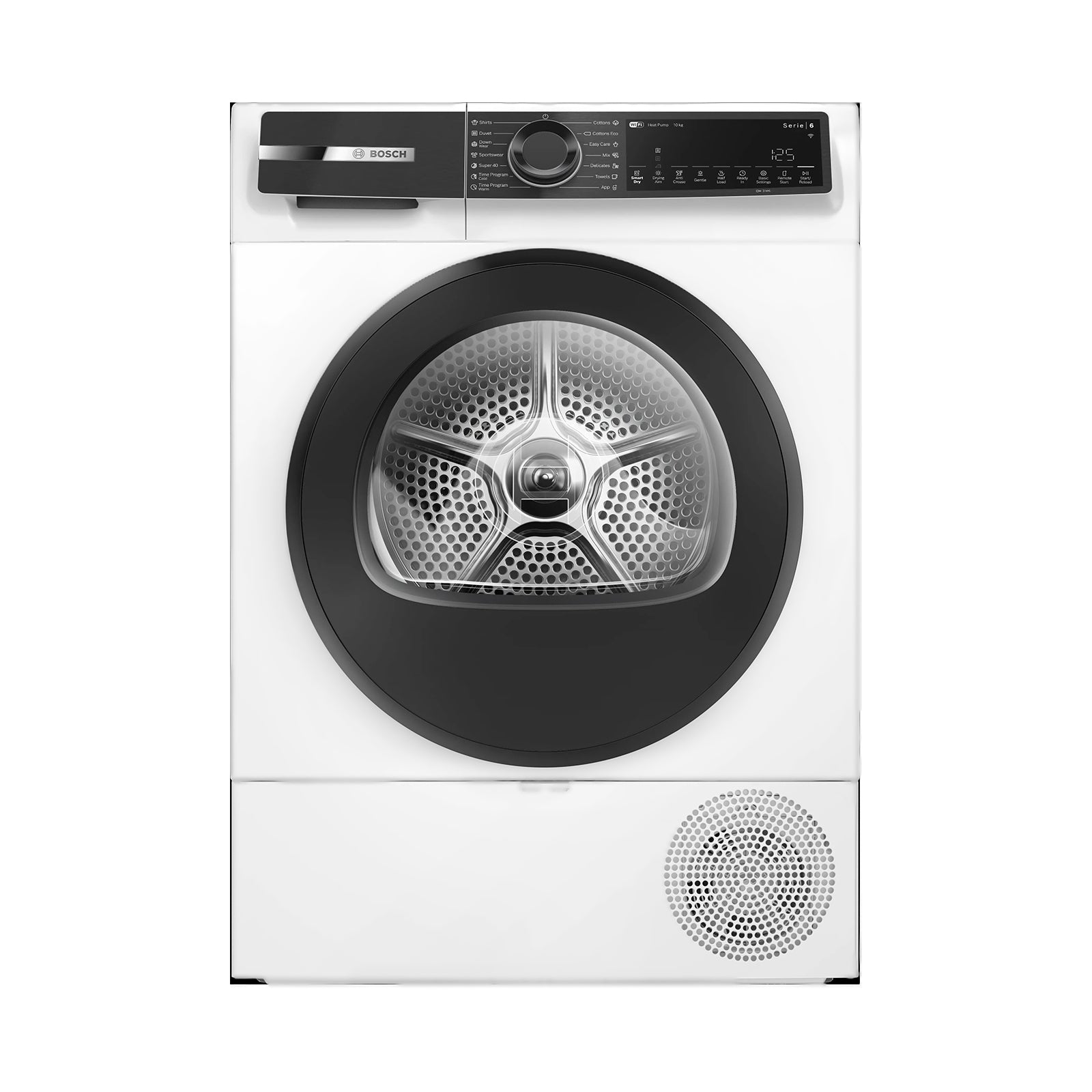 BOSCH Dryer 10KG Heat Pump Series 6 Home Connect White