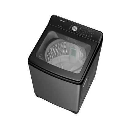 HISENSE Washer Top load 17KG iBubble Titanium Grey