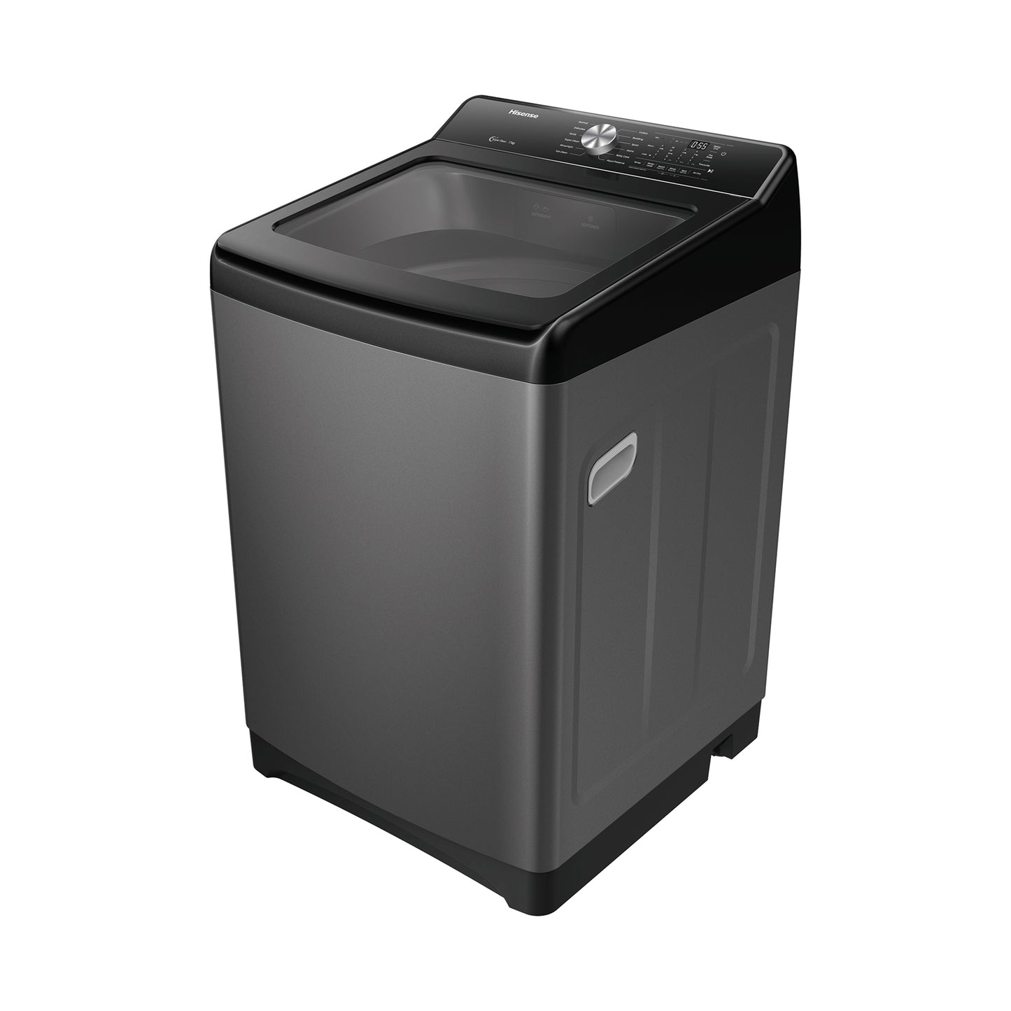 HISENSE Washer 17 Kg Top Load Titanium