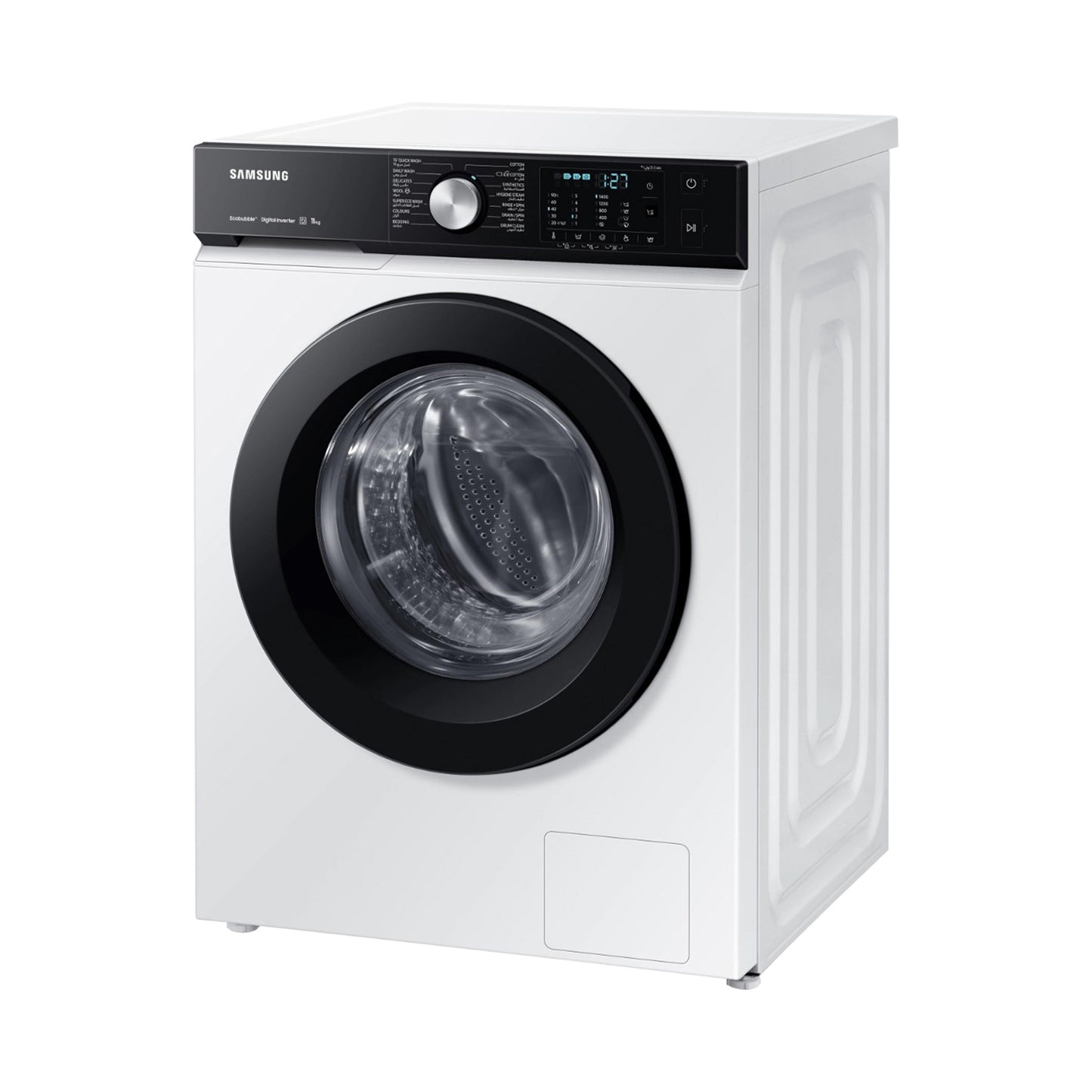 SAMSUNG Washer 11 Kg Front Load 1400RPM White