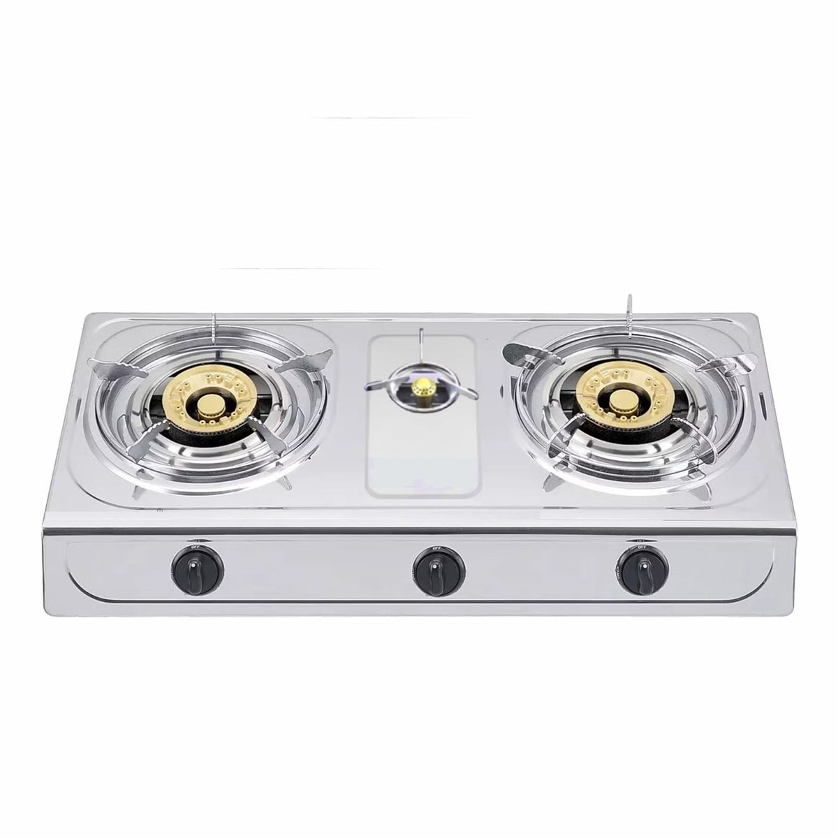 G.Compo Cool Gas Burner 3 Buner S.Steel