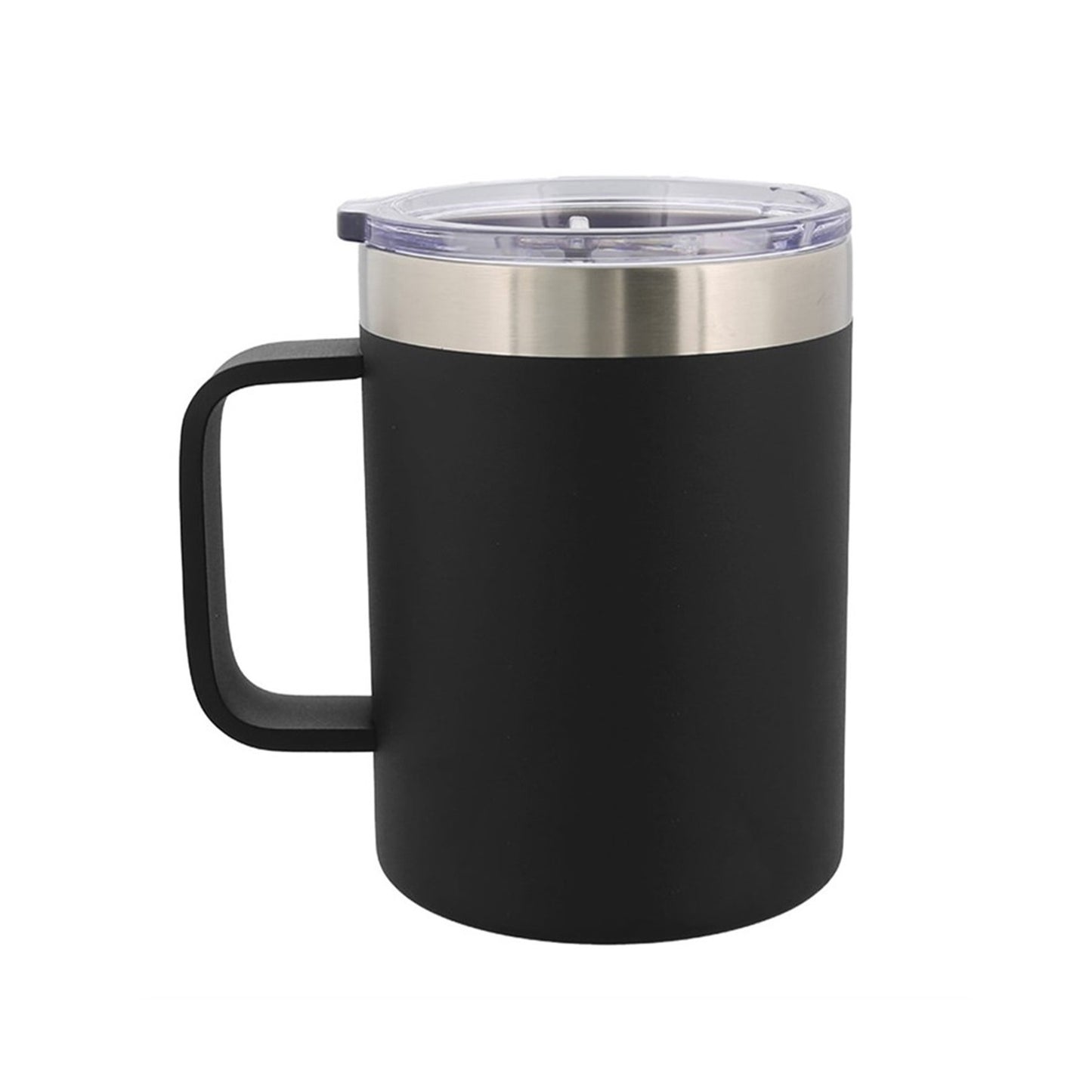YW VACUUM CUP 450ML BLACK (304SS) [2403-92]