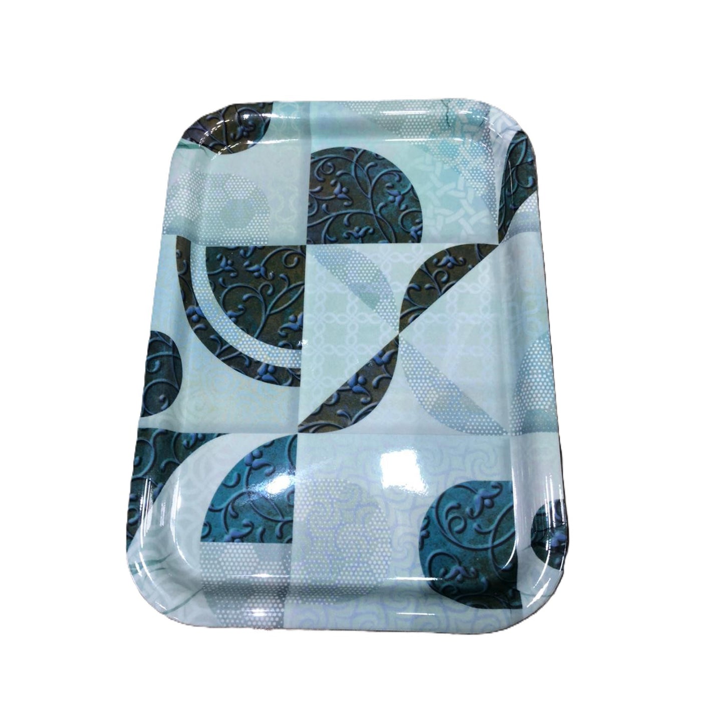 "YW MELAMINE TRAY 45*31CM [KEB 74]