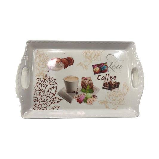 "YW MELAMINE TRAY 46*30CM [KEB 77]