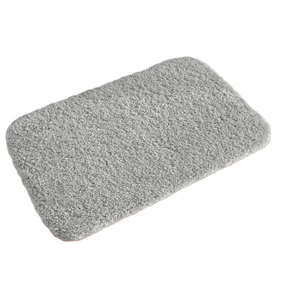 "YW CARPET GREY PLAIN 45*75CM [KEB 86]