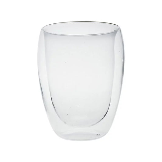 YW DOUBLE WALL GLASS MUG 350ML