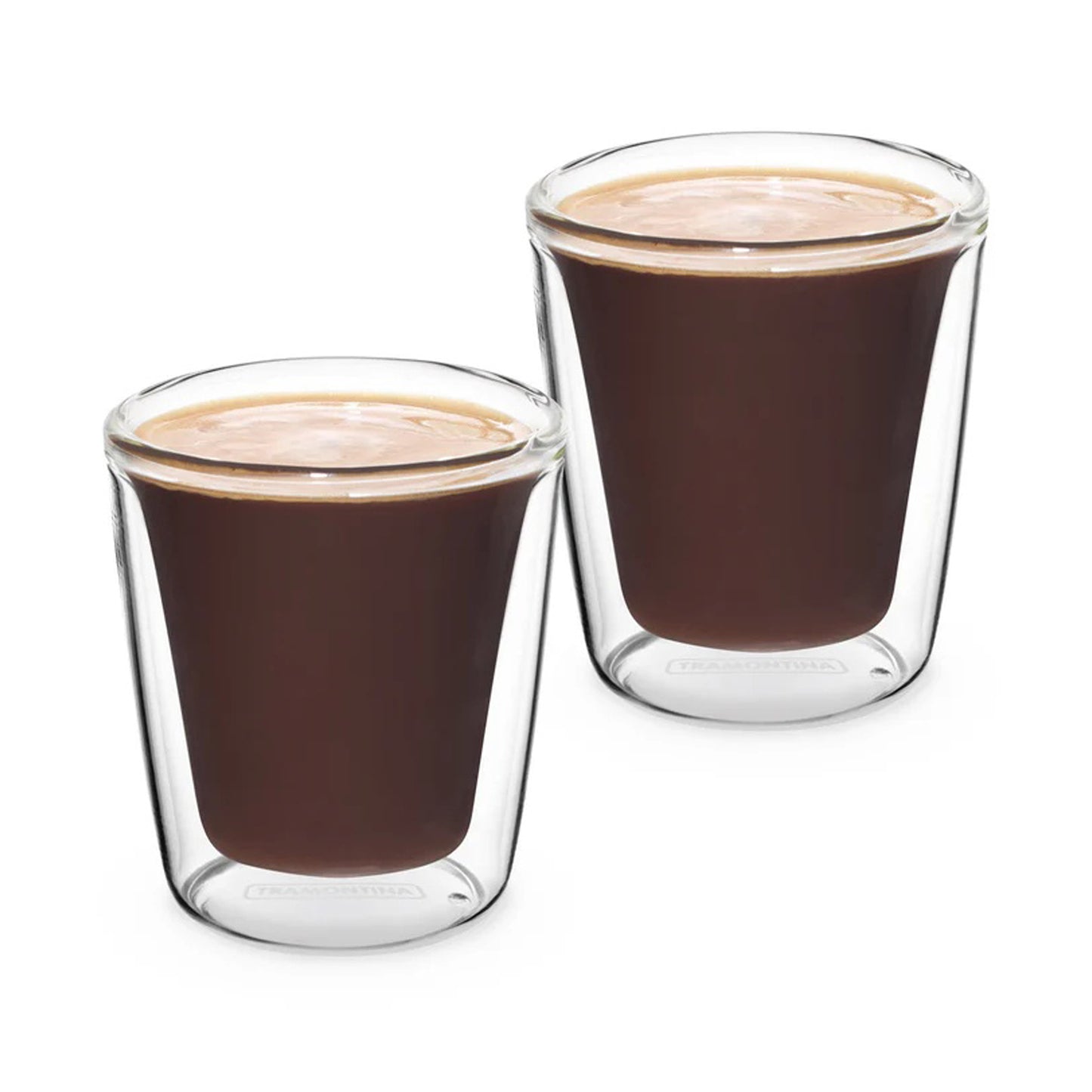 YW DOUBLE WALL ESPRESSO GLASS MUG 85ML