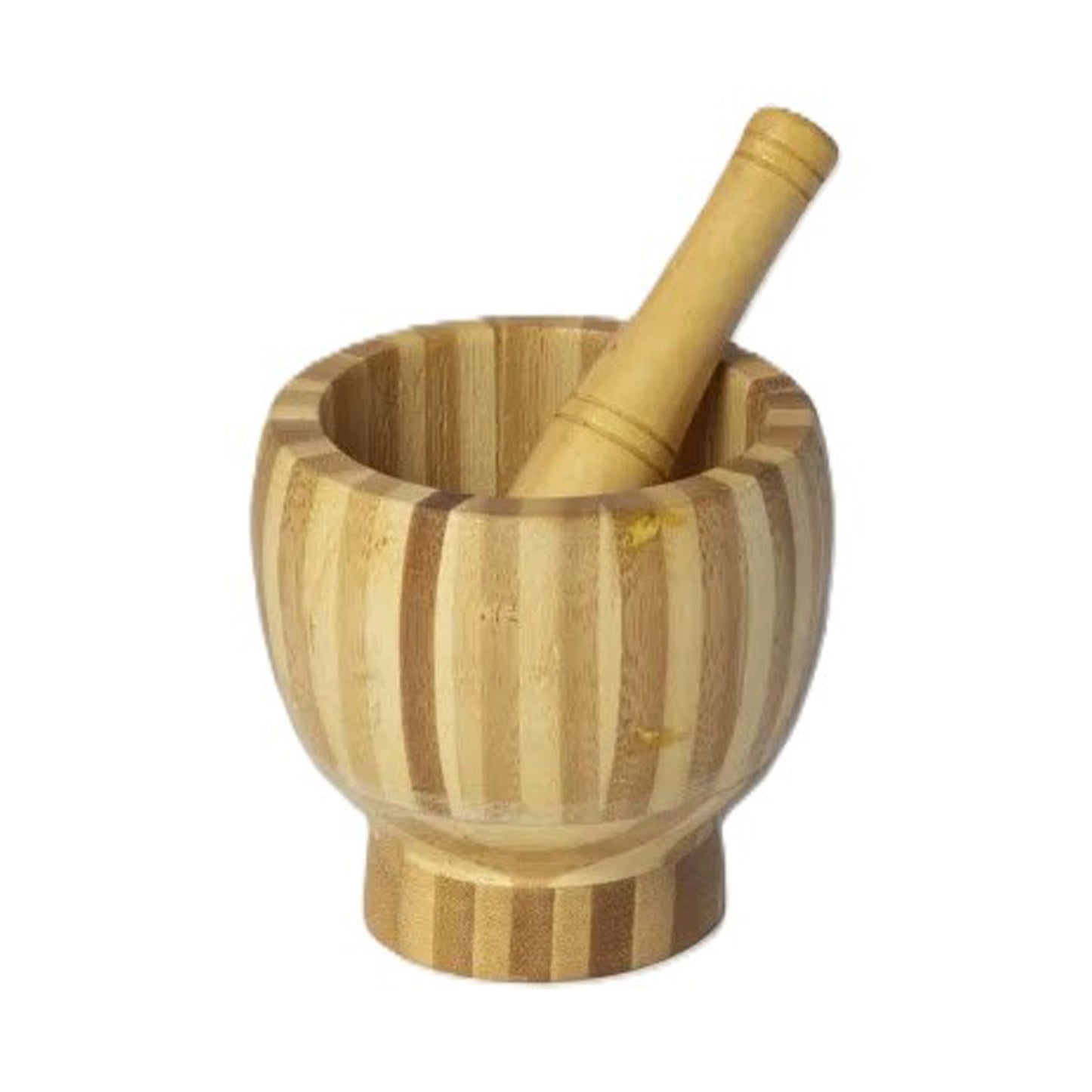 YW GARLIC PRESS WOODEN BIG