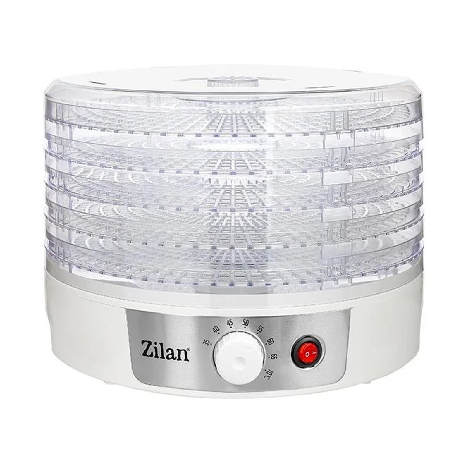 ZILAN Food Dehydrator 250W White 250W