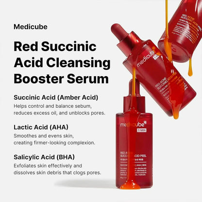Red Acne Succinic Acid Peel MEDICUBE